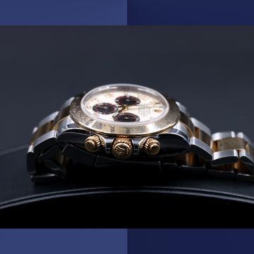 Rolex Daytona 116523 in stainless steel and gold - Panda dial - Cal 4130 - Full Set