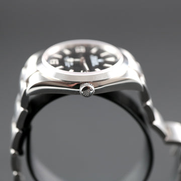 Rolex Oyster Perpetual Explorer with ref 214270 in SS from 2019 - Card