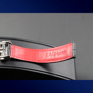 Tag Heuer buckle PC5014 with black leather strap - Original