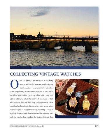 TIMEPIECES A LIFELONG LOVE AND PASSION