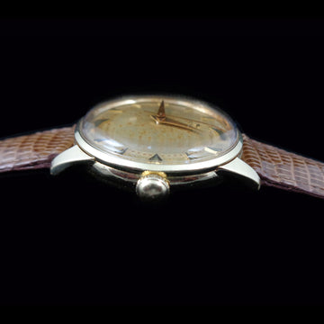 Zenith in 18K yellow gold with cal 120 from 1957 – Fully serviced
