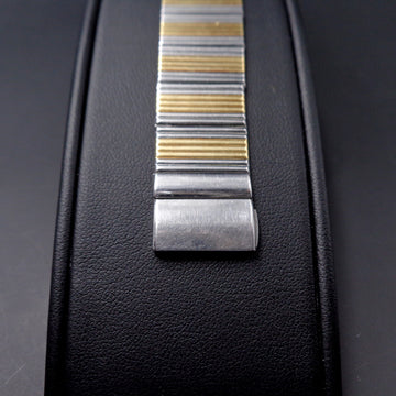 Boucheron Polo with reference 76963 in SS and gold with quartz movt
