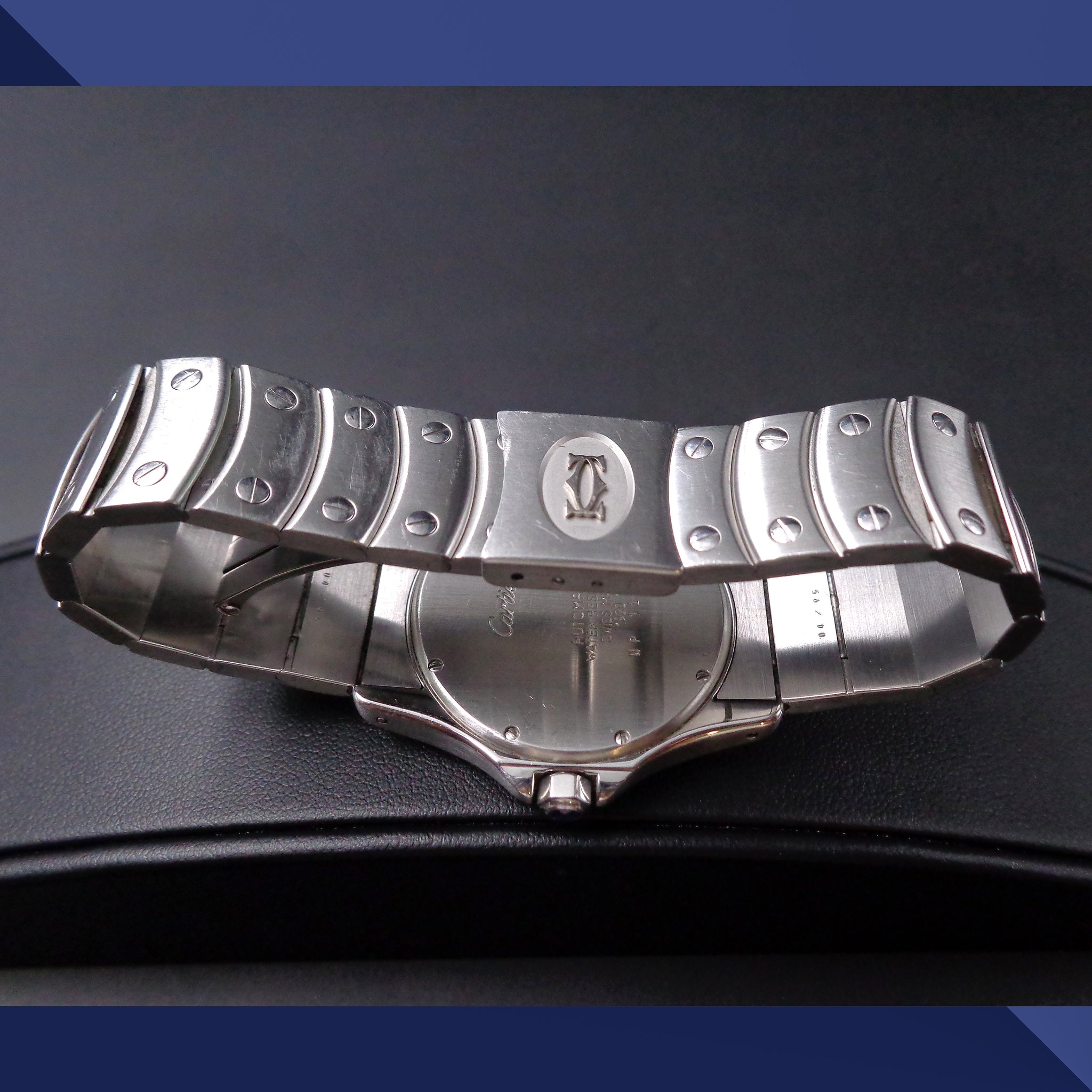 Cartier Santos Ronde automatic - Ref 1920-1 – 33mm in stainless 