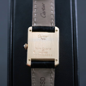 Cartier tank in 18K yellow gold with reference 8660