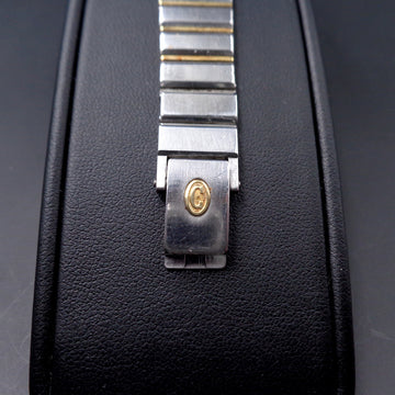 Concord Mariner SG watch with diamond bezel in SS and gold with quartz mov