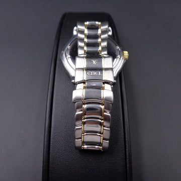 Ebel Voyager with world time function in stainless steel and 18K Gold with caliber 124
