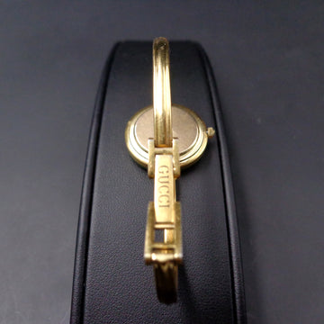 Gucci 1100 L with 10 bezels - Gold plated bangle and quartz movement