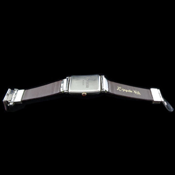 Gucci watch in silver, early 1970’s. Very rare and collectible for fashionistas