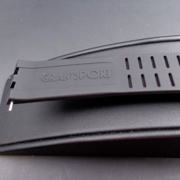 Jaeger Lecoultre Rubber Strap – Gran Sport – Reverso with JLC double buckle clasp