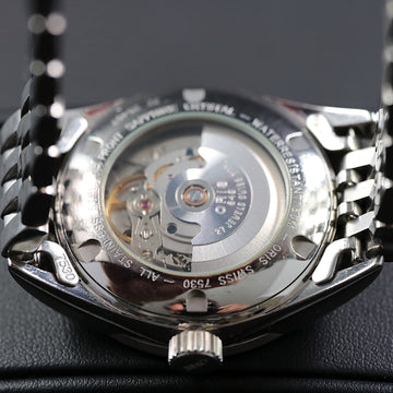 Oris XXL 7530 regulator Automatic with cal 649 in SS