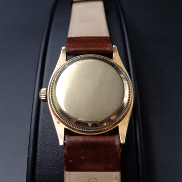 Rolex Oyster Perpetual Ref 6569 in YG with caliber 1030