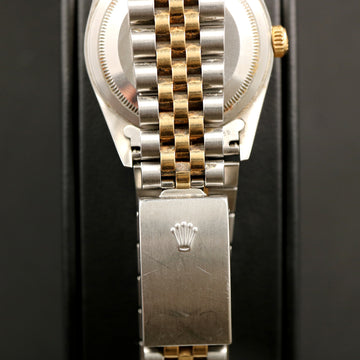 Rolex Oyster Perpetual Datejust SS and gold in mint condition - Ref 16233 - Full set