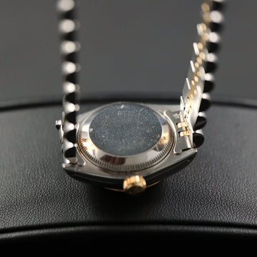 Rolex Oyster Perpetual Datejust - Ref 69173 in stainless steel and gold with champagne diamond dial