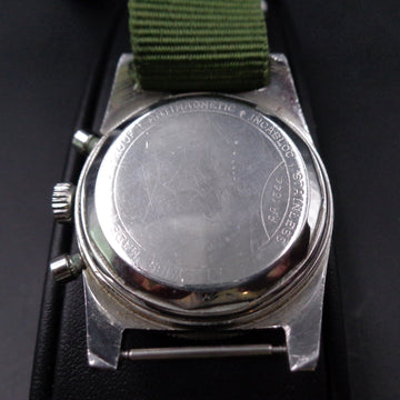 Silver Chronographe in stainless steel with Landeron 248