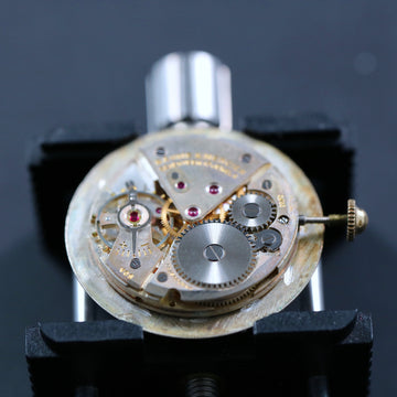 Baume & Mercier with beautiful dial and lugs in 14K with ETA 1080