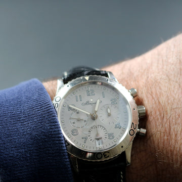 Breguet Ref 3820 – Transatlantique Type XX in 18K WG – 39mm
