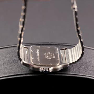 Cartier Santos Galbee two tone 18K and Stainless with quartz movement