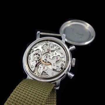 Dodane type 21 with Valjoux 231 in stainless steel