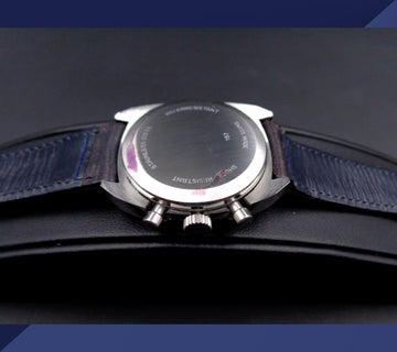 Dugena chronograph NOS with caliber Valjoux 7733 in SS