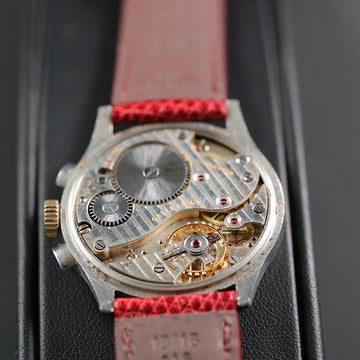 Gallet Multichron 1940’s Regulator Chronograph in SS - Cal Venus 140