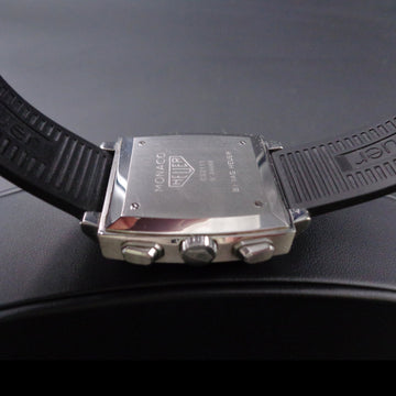 Heuer Monaco with black dial and caliber 17 – Full Set