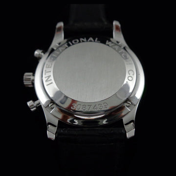 IWC – International Watch Co. – Portuguese chronograph -Reference 371404 – SS – Full set