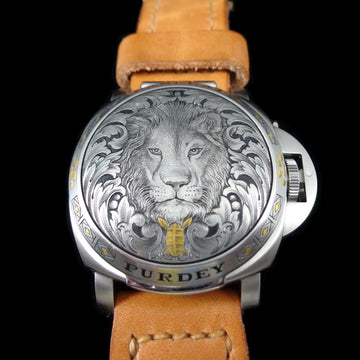 Panerai PAM 152 Luminor Sealand by Purdey – Special Edition Lion – E 040/100 - Brand new – Full set