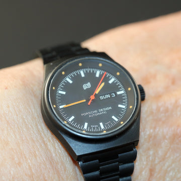 Porsche Design 7050S day/date with automatic movt in stainless steel