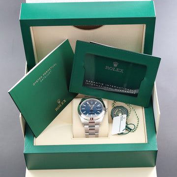 Rolex Oyster Perpetual Datejust 123600 blue dial – SS – 41mm - Cal 3235 – 2023