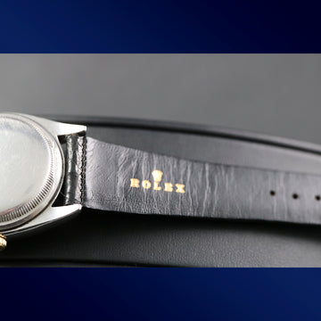 Rolex Oyster Perpetual Ref 6105 in SS and gold with bubble back and caliber A260 from 1963