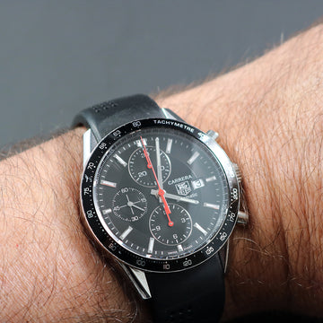 Tag Heuer Carrera Chronograph CV2014-1 automatic with caliber 16 in stainless steel