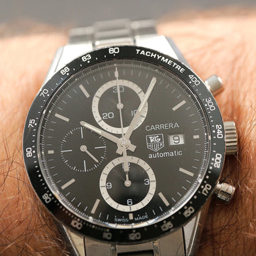 Tag Heuer Carrera CV2010 automatic with caliber 16 in stainless steel