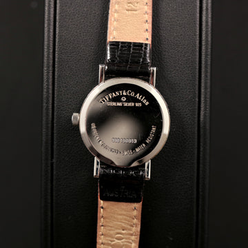 Tiffany Atlas Ref D 286753 watch in .925 silver with quartz movt - Serviced
