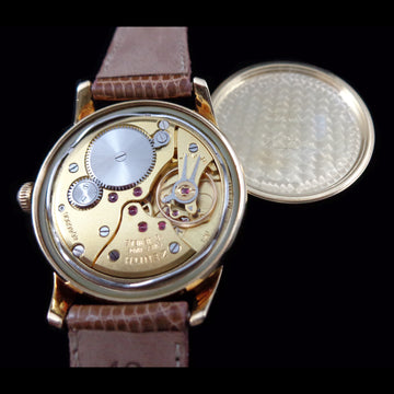 Zenith in 18K yellow gold with cal 120 from 1957 – Fully serviced