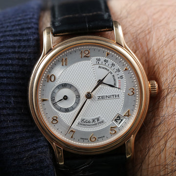 Zenith Elite H W- 17.0240.655 in 18K Red gold – Chronometer  - Full set