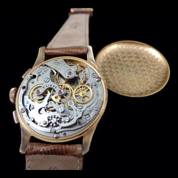 Zenith 18K yellow gold chronograph with caliber 146D
