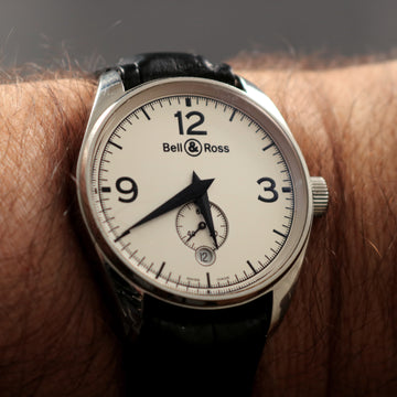 Bell & Ross Vintage BR 123 with Ref 110S01400 in stainless steel