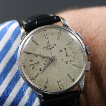 Breitling Chronograph with ref 1190 – 37.50mm – SS -Venus 188