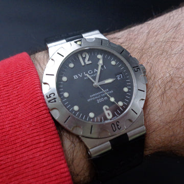 Bulgari Diagono Diver automatic SD 38 S in SS - Serviced