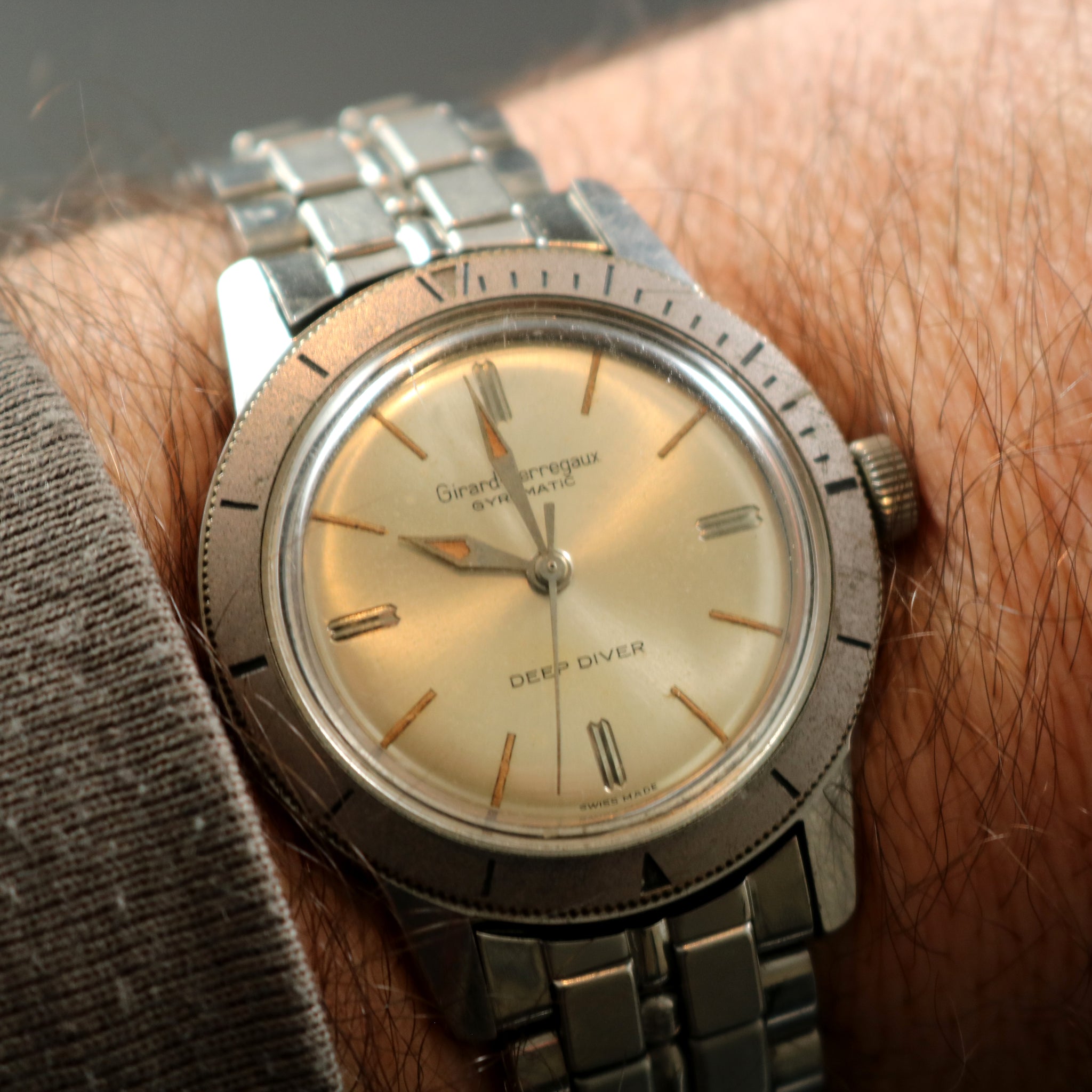 Girard Perregaux Gyromatic Deep Diver with Ref 7897 and caliber 31