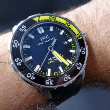 IWC Aquatimer 2000 with Ref IW3568-10 in SS with caliber C30110 - Full Set