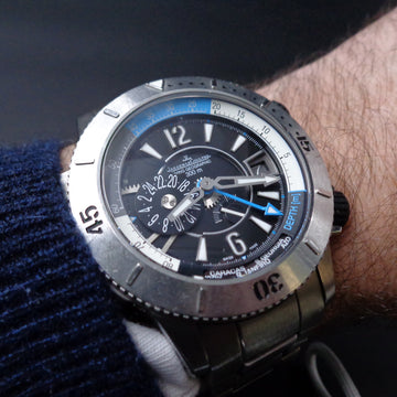 Jaeger Lecoultre Diving Pro Geographic Master Compressor – Ref 159.T.39 in titanium