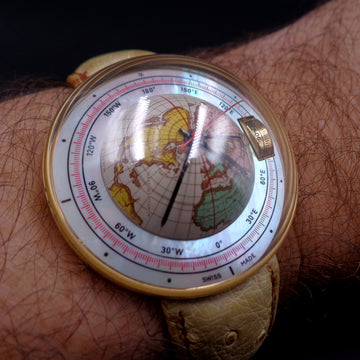 Magellan 1521 in 18K yellow gold with automatic movement - Numbered 24 - FULL SET