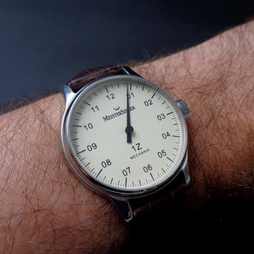 MeisterSinger BM3.03 special series 1Z Mechanik in SS with Manual wind movement