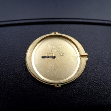 Piaget with ref 935 B 68 in yellow gold with diamond bezel from the 1970’s with 9P movt