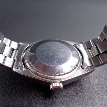 Rolex Oyster Perpetual Date with ref 1500 from IV/1970 with blue patina dial with caliber 1570