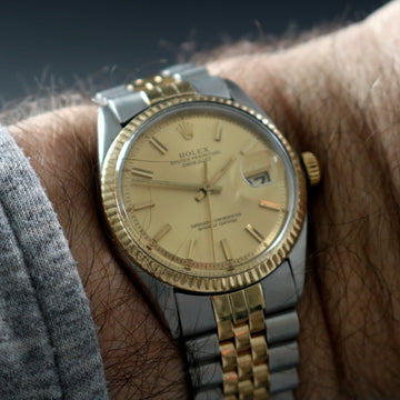 Rolex Oyster Perpetual Datejust with ref 1601 – 2 tons with Cal 1570