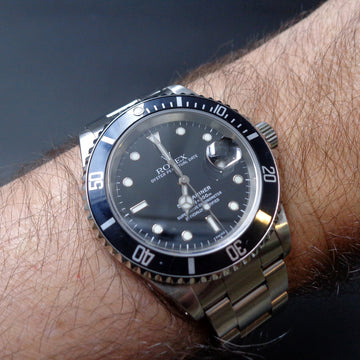 Rolex Oyster Perpetual Date Submariner 16610 with caliber 3135 from 1998