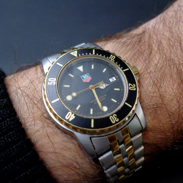 Tag Heuer Professional with Ref WD1220 - in stainless steel and gold - Quartz movement