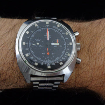 Tissot Seastar T.12 Chronograph in stainless steel with Lemania 1281 - Serviced